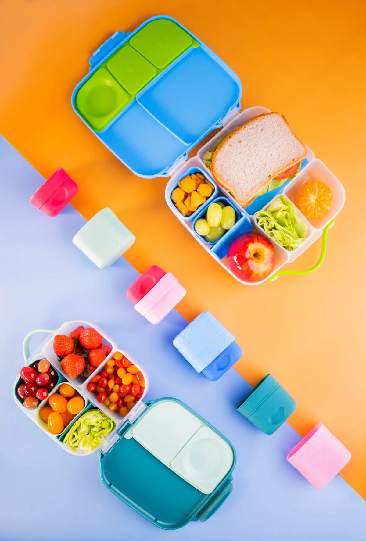 b.box Silicone Snack Cups