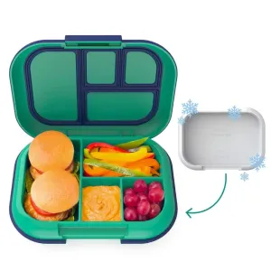 Bentgo Kids CHILL Leak-proof Bento Lunch Box Green Royal