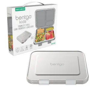 Bentgo Kids Stainless Steel Lunch Box - Silver