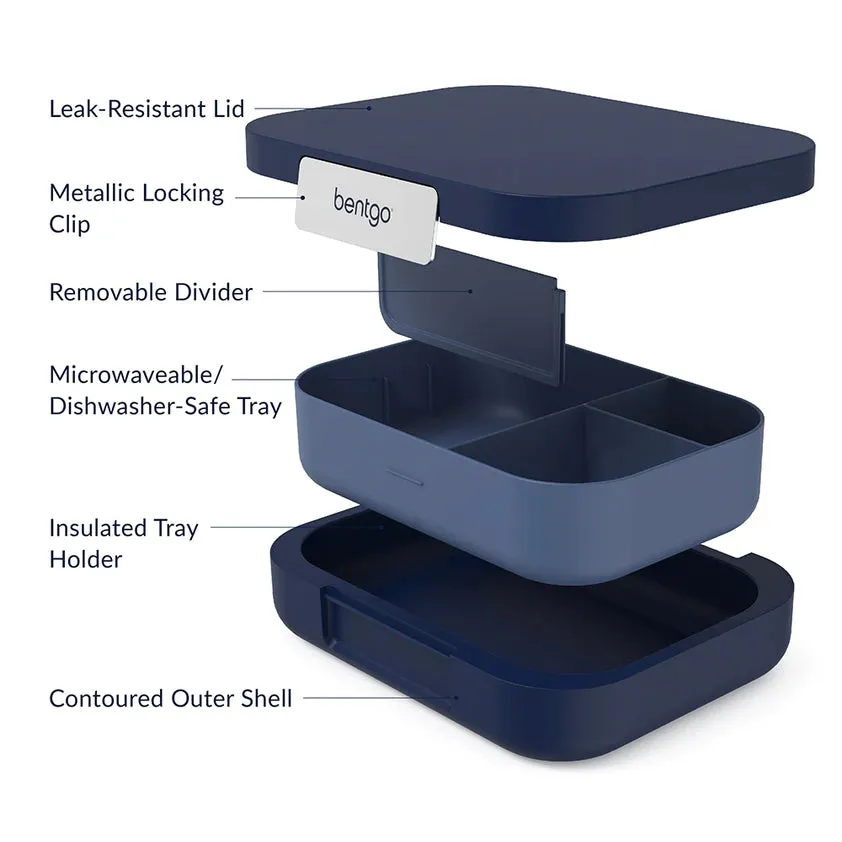 Bentgo Modern Lunch Box - Navy Blue