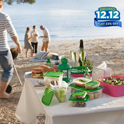 IKEA - Food Containers - 17 PCS