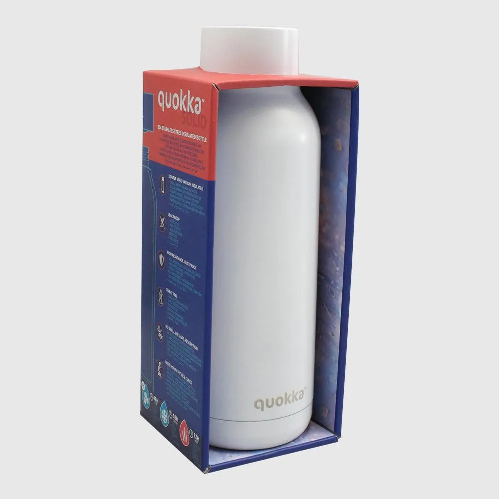 Quokka White Thermal Bottle Stainless Steel Ultramarine (510 ml)
