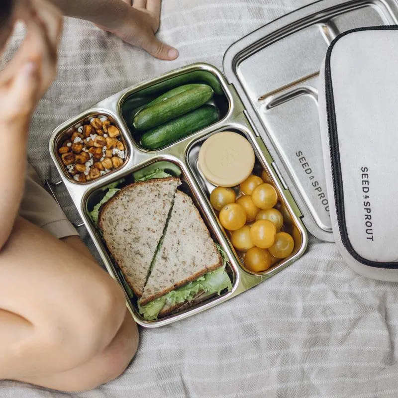 Seed & Sprout CrunchBox Stainless Steel Bento Box