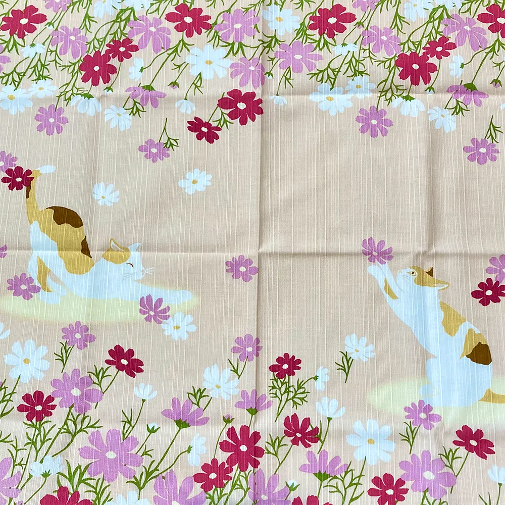 Small Furoshiki - Cosmos and Cat