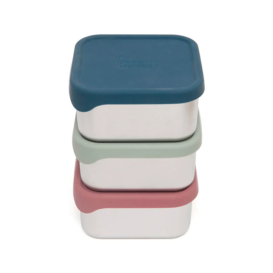 Stainless steel lunchbox Lucy sage green