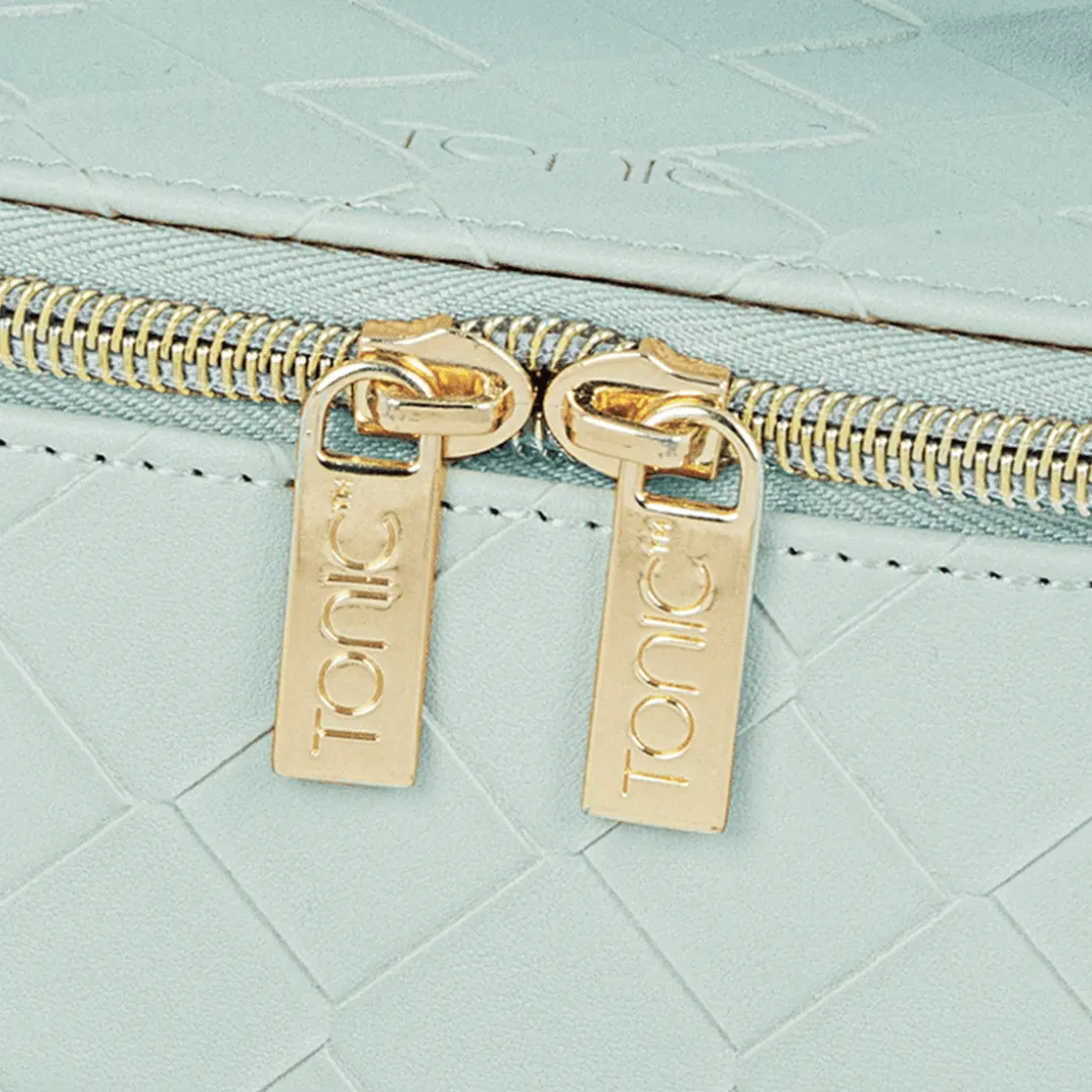 Woven Jewellery Cube | Teal